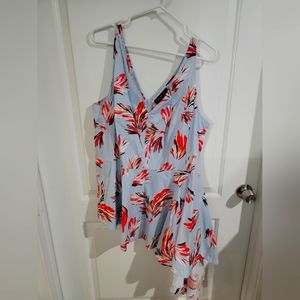 Sleeveless Peplum Style Top